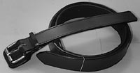 Black bonnet belt